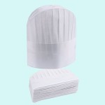 کلاه یکبار مصرف سفید؛ سبک بهداشتی استریل وزن (10 12) گرم