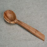 قاشق چوبی غذاخوری؛ کوچک بزرگ مقاوم عدم تغییر رنگ Spoon