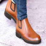 کفش چرم صاد؛ زنانه مردانه متنوع با دوام مقاوم سبک leather shoes