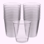 لیوان یکبار مصرف شات؛ پلاستیکی کاغذی انعطاف پذیر مستحکم glass