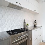 کاشی سه بعدی آشپزخانه؛ کف دیوار 3 طرح سنگ گل منظره