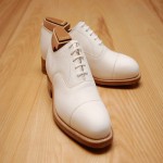 چرم سفید کفش؛ طبیعی ضد بو درجه 1 طول عمر بالا