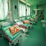 تخت روز بیمارستان؛ آهن پلاستیک متحرک (200*90) سانتی متر