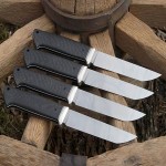 چاقو فنر؛ فولادی استیل کاربرد (قصابی شکاری مسافرتی) Knife