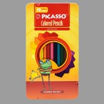 لوازم تحریر پیکاسو؛ مداد خودکار دفتر رنگبندی کامل 2 طرح کلاسیک فانتزی