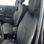 روکش صندلی 206 چرم مشکی؛ طبیعی مصنوعی ضدسایش مناسب تهویه هوا