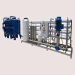 دستگاه تصفیه آب چاه کشاورزی؛ اسمز معکوس پمپ فشار قوی سایز (1.5*0.8)