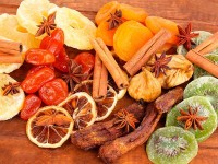میوه خشک گل نسترن؛ پرتقال سیب کیوی آنتی اکسیدان Vitamin