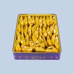سوهان گزی لقمه ای؛ آرد عسل زعفران بسته بندی بهداشتی 400 گرم