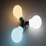 لامپ روشنایی بروکس؛ بدنه آلومینیومی پلاستیکی 2 رنگ (سفید مهتابی)
