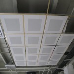 سقف كاذب صنعتي (کنافی) جنس PVC گچ وزن 180 200 گرم 