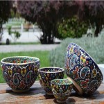 صنایع دستی سفال میناکاری؛ تزئینی سوغاتی زیبا ساخت اصفهان