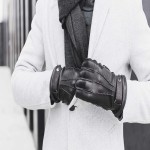 دستکش چرم مردانه نوین چرم؛ چرم اصل محافظ دست ضدسرما