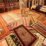 فرش ایرانی ساده؛ طرح بته جقه افشان شاه عباسی ضدحساسیت Carpet