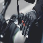 دستکش موتور سواری زمستانی؛ مواد بادوام مستحکم (ضد آب گرم) leather