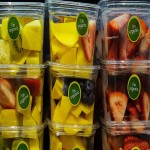بسته بندی میوه برای جشن؛ پلاستیکی شفاف 2 نوع دربدار بدون درب