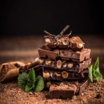 شکلات مغزدار؛ فندق گردو بهداشتی افزایش متابولیسم بدن Nutty chocolate