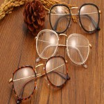 عینک طبی لاکچری زنانه؛ شیشه ای 3 نوع گرد مستطیل بیضی Italy