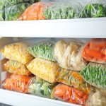 کیسه فریزر هوم پلاس (نایلون) بسته بندی گوشت مرغ ماهی ضخیم 2 نوع چسبی ساده freezer