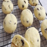 کلوچه کشمشی بدون فر؛ لطیف کرمی رنگ Raisin cookies