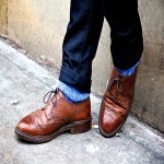 کفش چرم مردانه تبریز اسپرت؛ مصنوعی عسلی قهوه ای سایز (40 45) سنگین