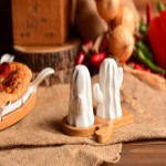 نمک دان؛ متنوع (استیل چوبی چینی کریستال) شستشو دستی ماشینی