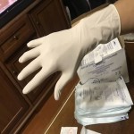 دستکش استریل ۷؛ بیمارستان و درمانگاه ضد حساسیت کشسان IRAN