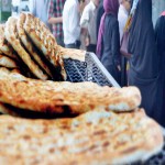 نان هیزمی تهران؛ سبوس هندسی گرد مستطیل سنتی صنعتی فله Wood bread