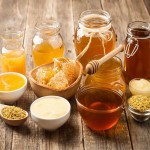 عسل سفید ارمنستان؛ ارگانیک 2 رنگ سفید شیری آهن منیزیم Vitamin