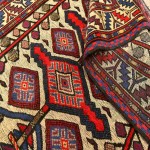 گلیم فرش فانتزی اصفهان؛ دستباف دارای الیاف طبیعی پنبه Isfahan
