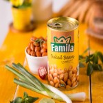 کنسرو لوبیا فامیلا؛ بهداشتی بافت گوشتی مغذی پروتئین Famila