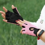دستکش بدنسازی زنانه (لاتکس) سوراخ دار چرم جیر عدم تاول gloves