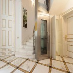 بالابر هیدرولیکی خانگی؛ سیم بکسلی 2 مدل متحرک تسمه ای چدن Elevator