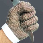 دستکش قصابی المانی؛ سیمی فولادی قابل حمل طول (20 25) سانتی متر