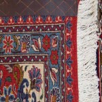 فرش دستباف بختیاری قدیمی؛ نخ پشمی صادراتی تزیینی ابعاد (2 ☓ 3) متر