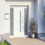 درب ضد سرقت سفید ساده؛ مدرن کلاسیک قابل شستشو سبک Door
