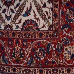 فرش دستباف قدیمی؛ 1200 شانه بدون پرز مناسب اتاق نشیمن