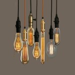 لامپ فیلامنتی؛ شمعی حبابی اشکی رستورانی رشته های LED