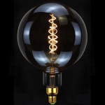 لامپ ادیسونی بزرگ (چراغ فیلامنتی) هفت رنگ رشته ای 2 مدل گلابی قلبی