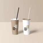 لیوان یکبار مصرف کاغذی عمده؛ پلاستیکی عروسی عزا 2 مدل مک یاس رز