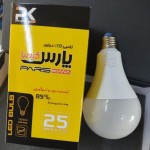 لامپ ال ای دی پارس؛ ضریب توان متناسب باتری ماشین 3 مدل 25 30 100 وات