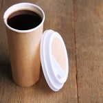 لیوان یکبار مصرف برای چای؛ کاغذی پلاستیکی 2 مدل ساده طرحدار white