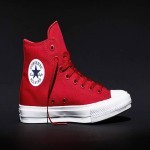 کفش کتانی آل استار؛ ساقدار 3 رنگ سفید مشکی قرمز America