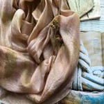 شال ابریشمی؛ مقاوم کشی سبک قابل شستشو مناسب بهار تابستان Silk