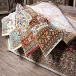 فرش ماشینی زمرد کاشان؛ مصنوعی الیاف اکریلیک سنتی گلیم modern