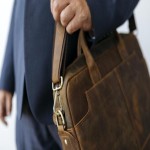 کیف چرم مردانه اداری؛ طبیعی صنعتی زیپ جادار classic