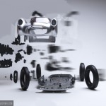 لوازم یدکی خودرو رانا؛ جلوبندی بدنه موتور 2 جنس پلاستیکی فلزی