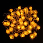 لامپ ال ای دی گل؛ فیلامنتی حبابی کم مصرف سفید 40 75 وات