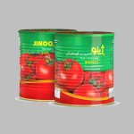 رب گوجه ژینو؛ قرمز صنعتی قوطی فلزی فیبر Antioxidants