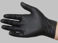 دستکش لاتکس اپی پرفکت مشکی؛ نیتریل بدون پودر آرایشگاه آزمایشگاه Iran
